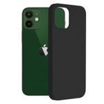 Husa premium Techsuit - Soft Edge Silicone - iPhone 12 / 12 Pro - Black fotografia produsului