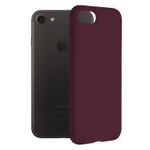 Husa premium Techsuit - Soft Edge Silicone - iPhone 7 / 8 / SE 2 / SE 2020 - Plum Violet fotografia produsului