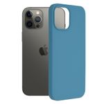 Husa premium Techsuit - Soft Edge Silicone - iPhone 12 Pro Max - Denim Blue fotografia produsului