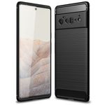 Husa Techsuit - Carbon Silicone - Google Pixel 6 Pro - Black fotografia produsului