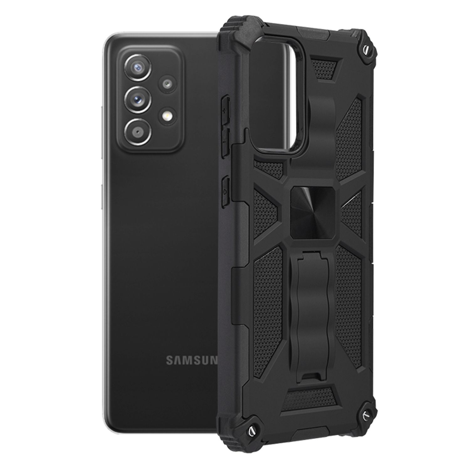 Husa antisoc Techsuit - Blazor Series - Samsung Galaxy A72 5G - Black fotografia produsului