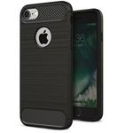 Husa Techsuit - Carbon Silicone - iPhone 8 - Black fotografia produsului