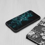 Husa cu spate din sticla Techsuit - Glaze Series - iPhone 7 - Blue Nebula fotografia produsului View 3 S
