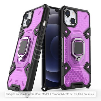 Husa techsuit - honeycomb armor - xiaomi redmi note 11 pro - violet