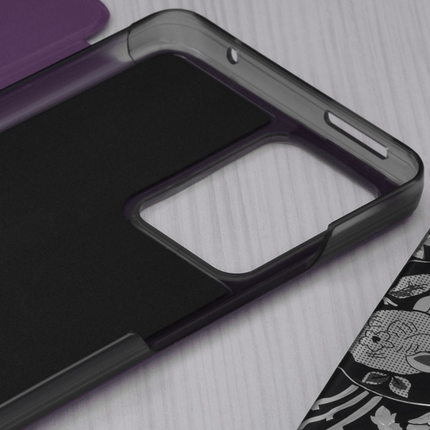 Husa tip carte Techsuit - eFold Series - Xiaomi 11T Pro - Purple fotografia produsului View 3 L