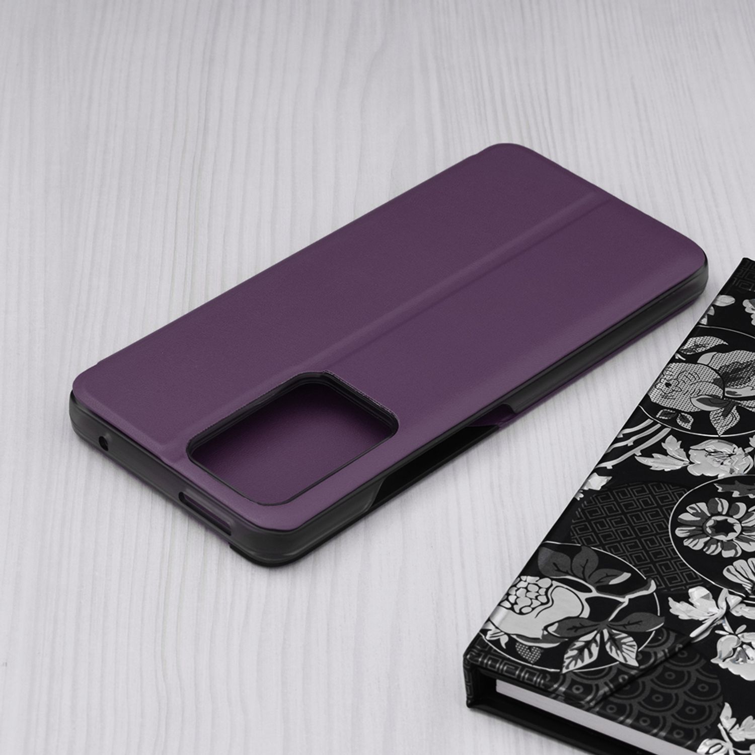 Husa tip carte Techsuit - eFold Series - Xiaomi 11T Pro - Purple fotografia produsului View 2 L