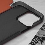 Husa tip carte Techsuit - eFold Series - iPhone 13 Pro - Orange fotografia produsului View 3 S