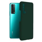 Husa premium Techsuit - Soft Edge Silicone - Huawei P Smart 2021 - Dark Green fotografia produsului