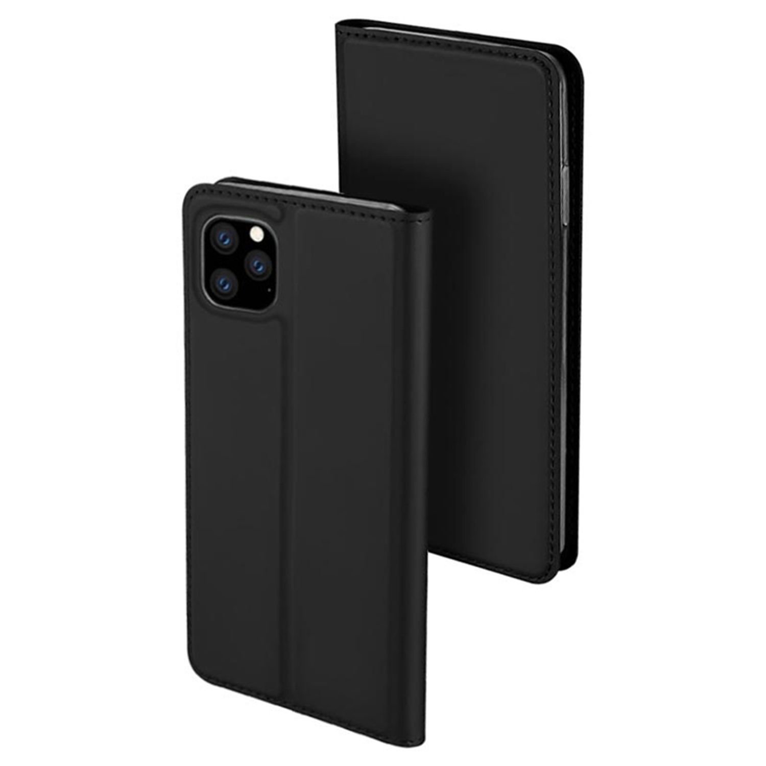 Husa tip carte Dux Ducis - Skin Pro - iPhone 11 Pro - Black fotografia produsului View 2 L