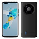 Husa cu acumulator Techsuit - Huawei Mate 40 Pro - 4800 mAh - Black fotografia produsului View 3 S
