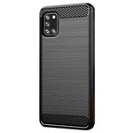 Husa Techsuit - Carbon Silicone - Samsung Galaxy A31 - Black fotografia produsului