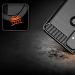 Husa Techsuit - Carbon Silicone - Oneplus Nord N100 5G - Black fotografia produsului View 3 S