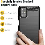 Husa Techsuit - Carbon Silicone - Samsung Galaxy M31s - Black fotografia produsului View 3 S