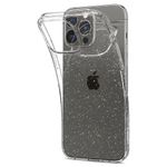 Husa premium Liquid Crystal compatibila cu iPhone 13 Pro, Glitter Crystal fotografia produsului View 3 S