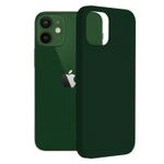 Husa premium Techsuit - Soft Edge Silicone - iPhone 12 / 12 Pro - Dark Green fotografia produsului