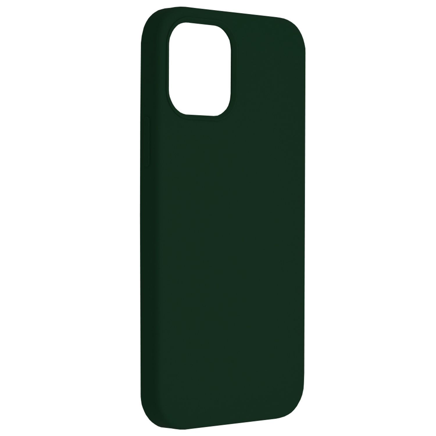 Husa premium Techsuit - Soft Edge Silicone - iPhone 12 / 12 Pro - Dark Green fotografia produsului View 2 L