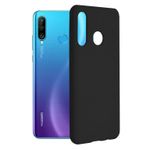 Husa premium Techsuit - Soft Edge Silicone - Huawei P30 Lite - Black fotografia produsului