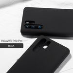 Husa premium Techsuit - Soft Edge Silicone - Huawei P30 Lite - Black fotografia produsului View 3 S