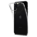 Husa premium Liquid Crystal compatibila cu iPhone 11 Pro Max, Transparent fotografia produsului View 3 S