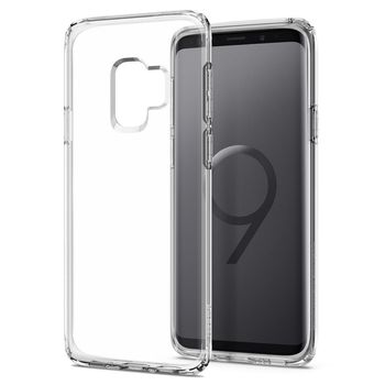 Husa premium liquid crystal compatibila cu samsung galaxy s9, transparent