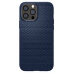 Husa premium Liquid Air compatibila cu iPhone 13 Pro Max, Albastru Navy fotografia produsului View 2 S