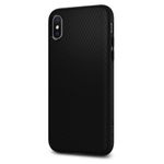 Husa premium Liquid Air compatibila cu iPhone X / XS, Negru fotografia produsului View 3 S
