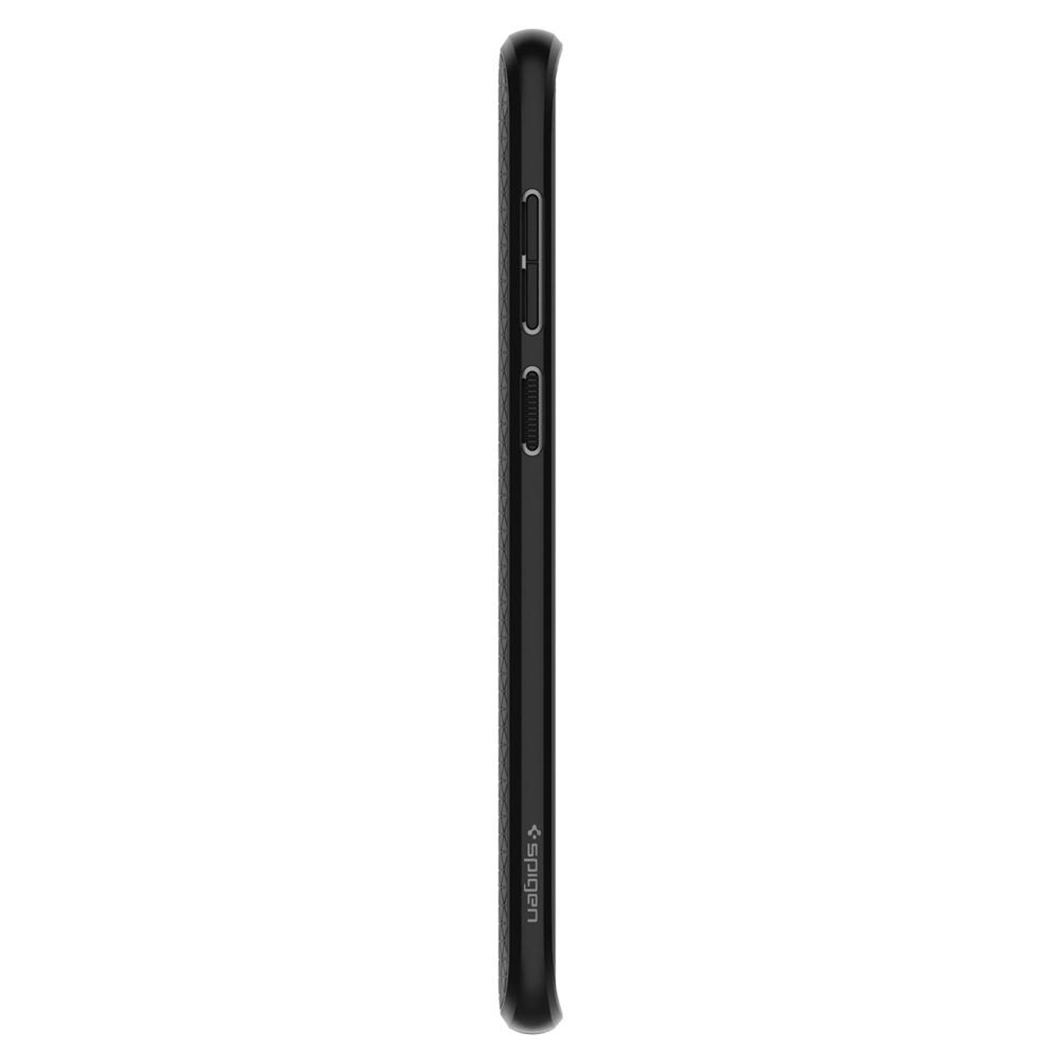 Husa premium Liquid Air compatibila cu Samsung Galaxy S9, Negru fotografia produsului View 2 L