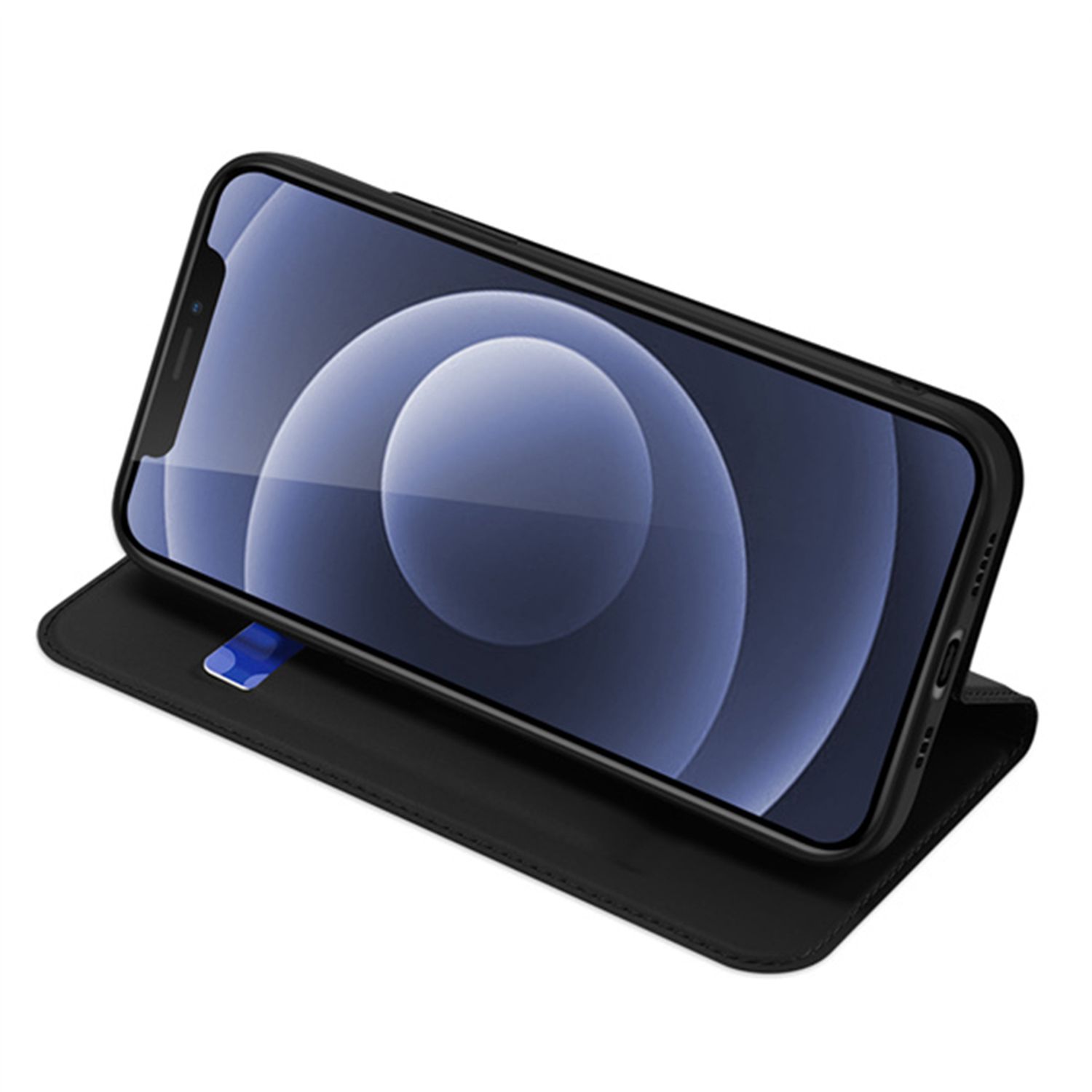 Husa tip carte Dux Ducis - Skin Pro - iPhone 13 Pro - Black fotografia produsului View 2 L