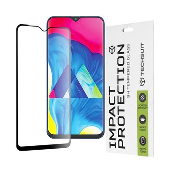 Folie sticla samsung galaxy a10,full cover, full glue glass, black