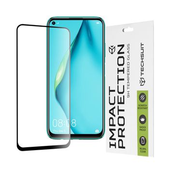 Folie sticla huawei p40 lite,full cover, full glue glass, black
