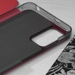 Husa tip carte Techsuit - eFold Series - Xiaomi Poco M3 Pro 5G / 4G - Red fotografia produsului View 3 S