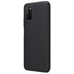 Husa Nillkin - Super Frosted Shield - Xiaomi Poco M3 - Black fotografia produsului View 2 S