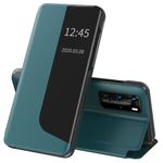 Husa tip carte Techsuit - eFold Series - Huawei P40 Pro - Dark Green fotografia produsului