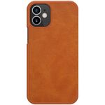 Husa Nillkin - Qin Leather Case - iPhone 12 Mini - Brown fotografia produsului
