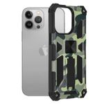 Husa antisoc Techsuit - Blazor Series - iPhone 13 Pro - Camo Lime fotografia produsului