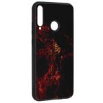 Husa cu spate din sticla Techsuit - Glaze Series - Huawei P40 Lite E- Red Nebula fotografia produsului View 2 S