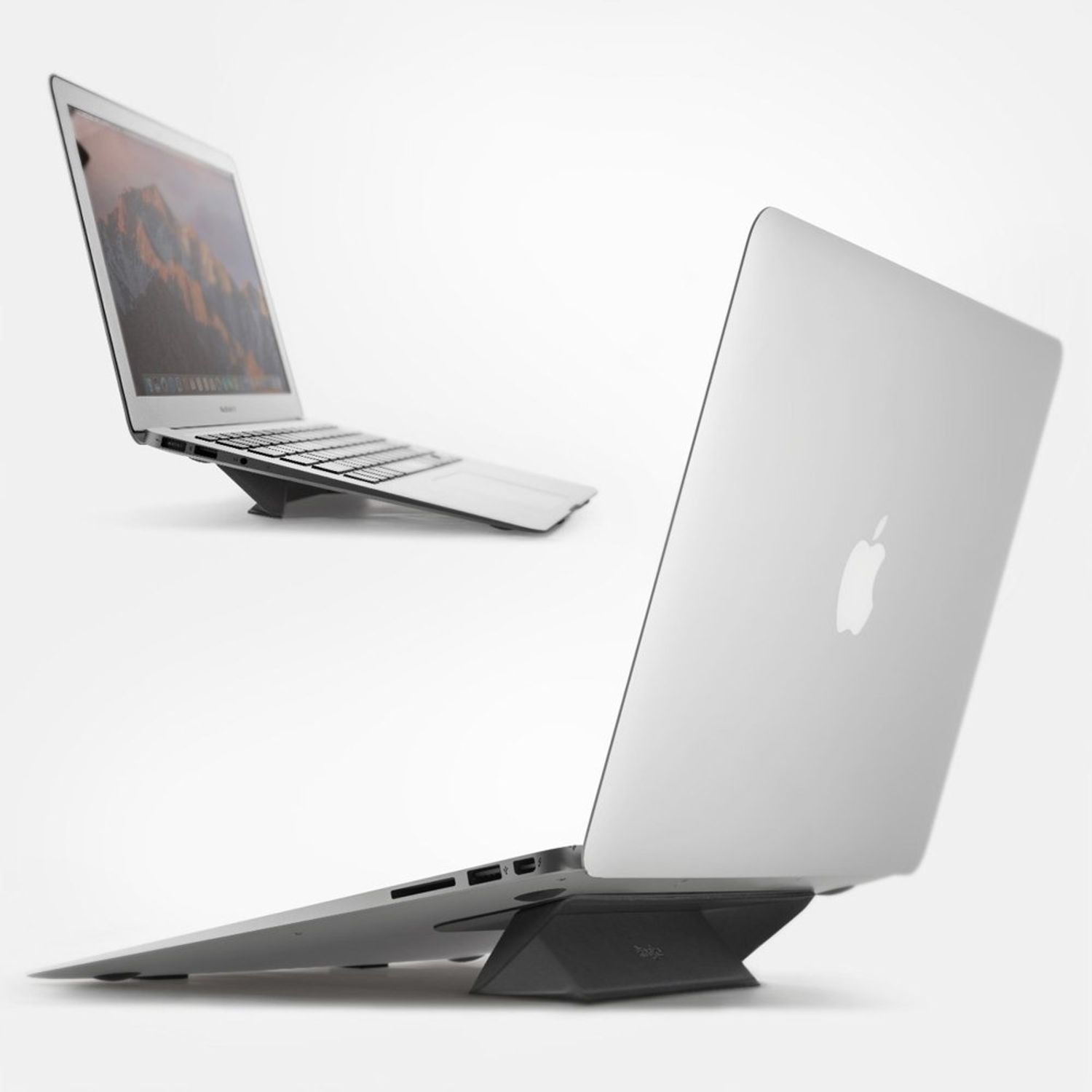Suport pliabil pentru laptop Ringke, negru fotografia produsului View 2 L