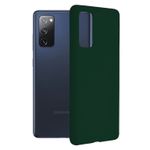 Husa premium Techsuit - Soft Edge Silicone - Samsung Galaxy S20 FE - Dark Green fotografia produsului
