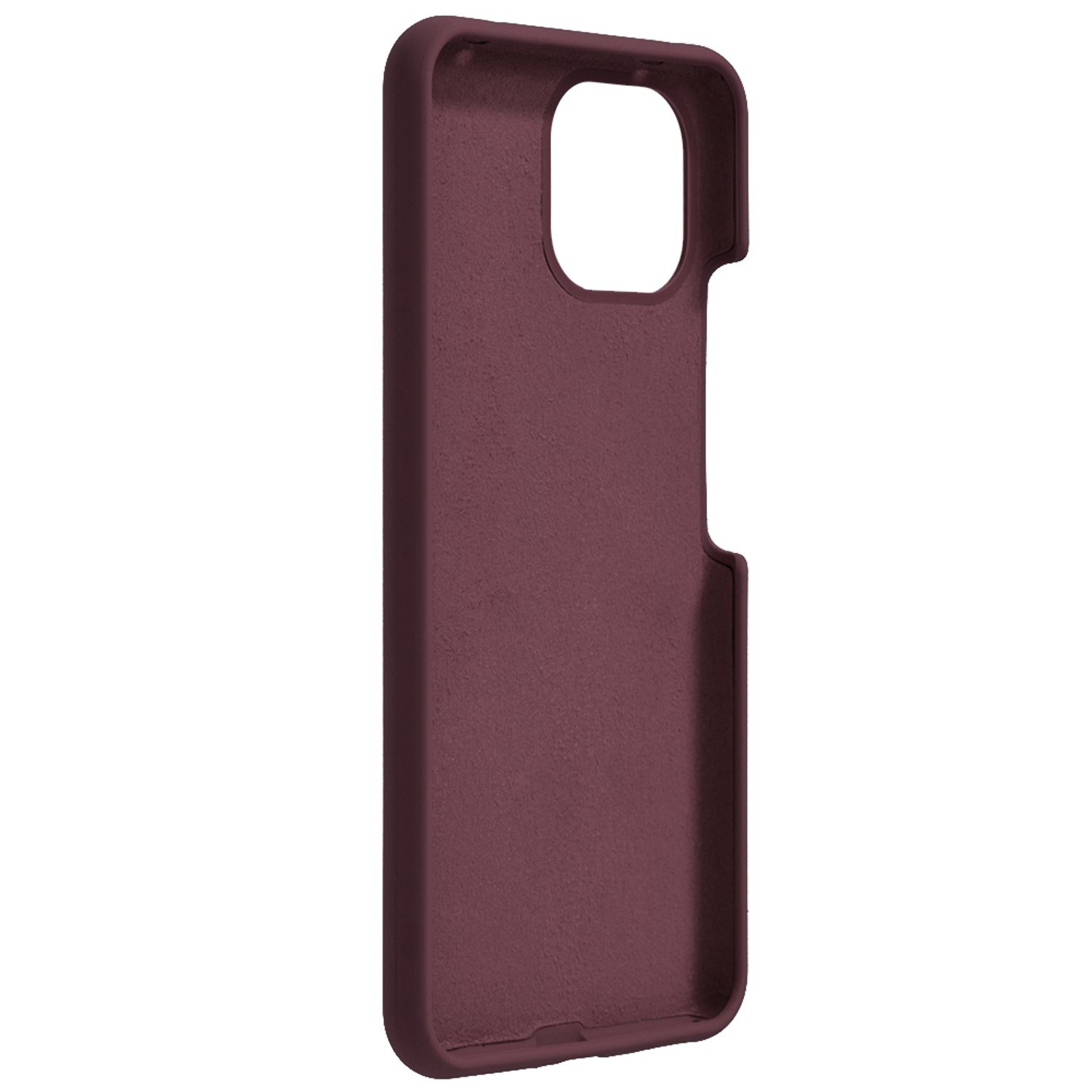 Husa premium Techsuit - Soft Edge Silicone - Xiaomi Mi 11 Lite - Plum Violet fotografia produsului View 3 L