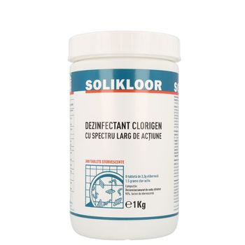 SOLIKLOOR – Dezinfectant clorigen, 300 tablete elefant.ro imagine 2022 caserolepolistiren.ro