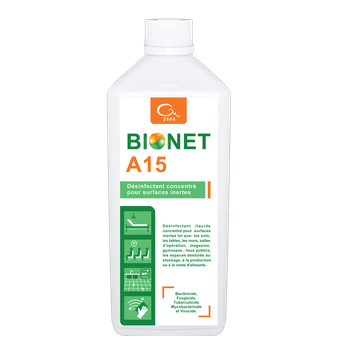 BIONET A15 Dezinfectant pentru suprafete 1 litru