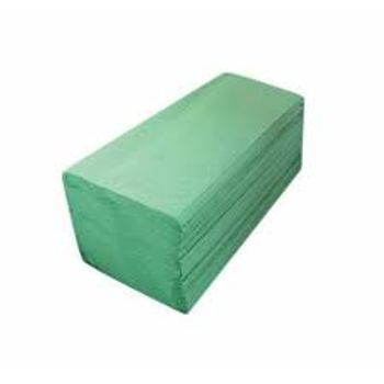 Prosoape pliate verzi, 250 foi/pachet
