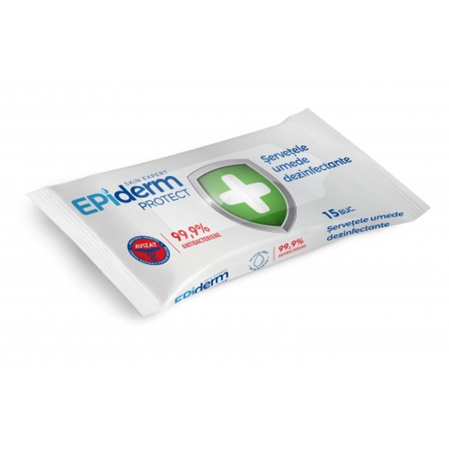 Epiderm Skin Expert - Servetele umede antibacteriene fotografia produsului