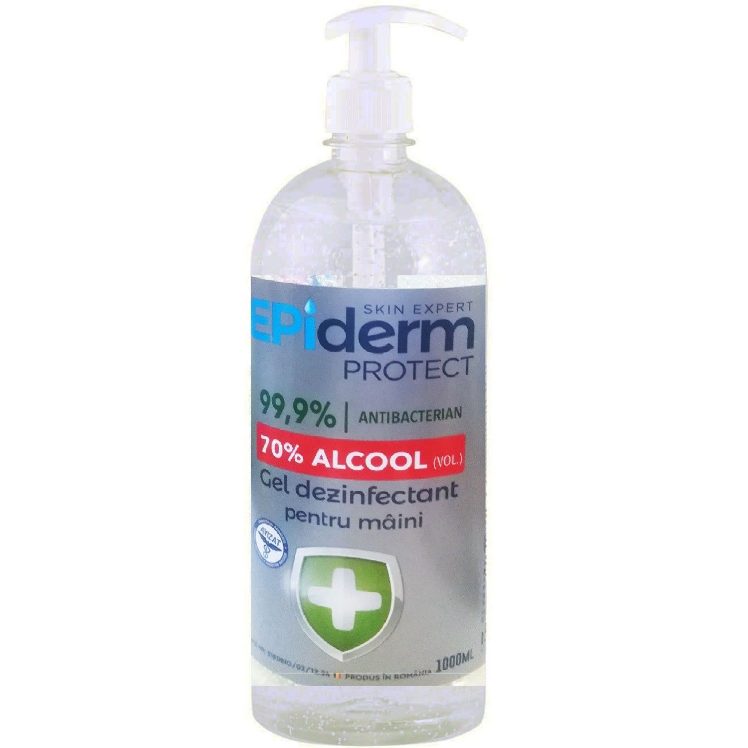 Gel dezinfectant maini Epiderm Protect 1000 ml fotografia produsului