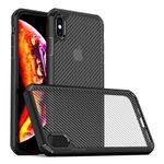 Husa premium Techsuit - CarbonFuse - iPhone XS Max - Black fotografia produsului