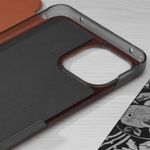 Husa tip carte Techsuit - eFold Series - Xiaomi Mi 11 Lite - Orange fotografia produsului View 3 S