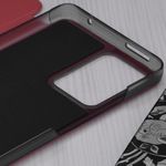 Husa tip carte Techsuit - eFold Series - Xiaomi 11T Pro - Red fotografia produsului View 2 S