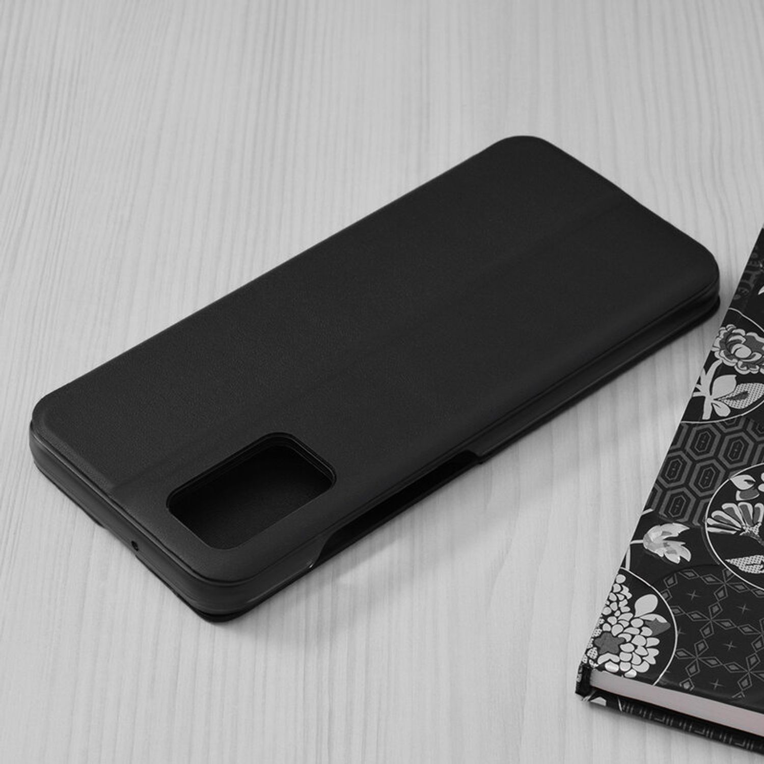 Husa tip carte Techsuit - eFold Series - Samsung Galaxy A03s - Black fotografia produsului View 2 L