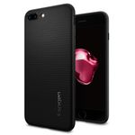 Husa premium Liquid Air compatibila cu iPhone 7 Plus / 8 Plus, Negru fotografia produsului