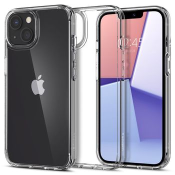 Husa premium ultra hybrid compatibila cu iphone 13 mini, transparent